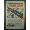 1953 Lionel Trains Ad - Coaling Station, Magne-Traction