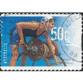 AUSTRALIA, Lifesaving Reel, s/a, blue 2007, 50c...
