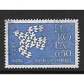 FRANCE 1961 EUROPA 50c BLUE SG 1540 FINE USED#2