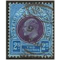 Natal 1908 SG167 2/- Purple & Bright Blue/Blue ...