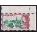 Barbados QEII 1953-61 60c Blue-Green Purple-Bro...