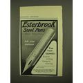 1911 Esterbrook Steel Pens Ad - 250 Styles