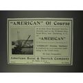 1910 American Hoist & Derrick Ad - Steel Guy De...