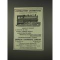 1910 American Locomotive Company Ad