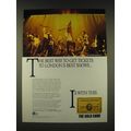 1989 American Express Gold Card Ad - The best way to get tickets
