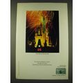 1989 American Express Card Ad - The Magic Kingdom