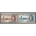 Pitcairn Islands 1946 Victory Set SG9-10 Mounte...