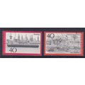GERMANY 1973 TOURISM SET USED SG1655-6
