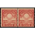 656, Mint NH 2¢ Edison Joint Line Coil Pair - S...