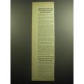 1958 Members New York Stock Exchange Ad - You Don't have two Incomes