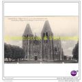 ECOUIS, L'EGLISE BATIE SUR UN DES POINTS CULMIN...