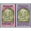 Christmas - Norfolk Island 1974 - NM H - SG 156/7