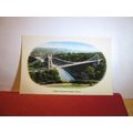 CLIFTON SUSPENSION BRIDGE, BRISTOL unused postc...
