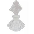 Glass Perfume Bottle with Fan Stopper 11 CM Lad...