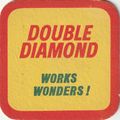 BEER MAT - IND COOPE BREWERY - DOUBLE DIAMOND -...
