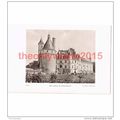 Castle of Chenonceaux, France, Book Illustratio...