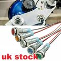 1 x 6mm LED Indicator Light S/STEEL 12V Car/Tru...