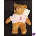 2001 Avon Breast Cancer Crusade Bear Beanbag wi...