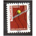 FRA 2009 (56c) 'VACANCES - TENNIS BALL' FINE US...