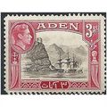 Aden 1939 SG22 3a Sepia & Carmine Mounted Mint ...