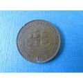 1941 GEORGE VI SOUTH AFRICA ONE PENNY FREE POST...