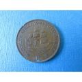 1941 GEORGE VI SOUTH AFRICA ONE PENNY. AAY