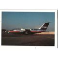 Aviation USAIR BAe 146-200A Postcard by AeroGem...
