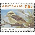 AUSTRALIA, BIRD, Kookaburra, orange 1993, 70c