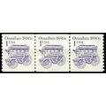 2225 1c Omnibus Very Fine MNH Dry Gum PNC 1/3 W...