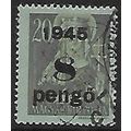 Mi 812: 8 P. on 20 f. brown-olive Surcharged De...