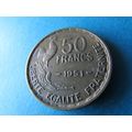 1951 FRANCE 50 FRANCS - COIN - 2 FREE POST. AAU