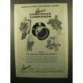 1960 Schneider Componar and Componon Lenses Ad