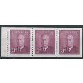 Canada 1950 SG423a 3c Purple Booklet Pane of 3 ...