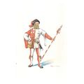 A LATE MIDDLE AGES Royal Messenger unused vinta...
