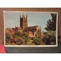 WORCESTER CATHEDRAL unused postcard Colourmaster =