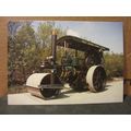 WEST SUSSEX COUNTY STEAM ROLLER unused postcard...