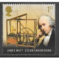 GB JAMES WATT STEAM ENGINEERING FAMOUS BRITONS ...
