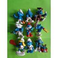 Job lot of 9 modern smurfs telephone smurfette ...