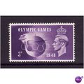GREAT BRITAIN 1948 GEORGE VI OLYMPIC GAMES 3d V...