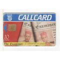 PHONE CARD - EIRE - THE EXAMINER