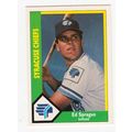 1990 CMC Syracuse Chiefs Ed Sprage baseball car...
