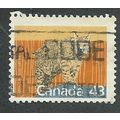 CAN 1988 43c 'LINX' FINE USED (EBID41-541)