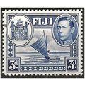 Fiji 1938 SG257 3d Blue Mounted Mint . .. .