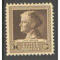 878 10c Jane Addams Fine MNH GA0284