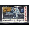 Used C76 10c 1st Man on the Moon Fine KA8646