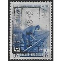 Belgium Epm Mi 265: 4 Fr. blue Railway Parcel S...