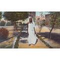 Girl Of Khartoum Egyptian Postcard Nr Mint