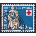 Switzerland 1957 SG 584 Used - Red Cross (E-979...
