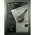 1988 National Rifle Association Ad - Read The News?