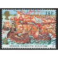 1988 400th Anniversary Spanish Armada 18p Multi...